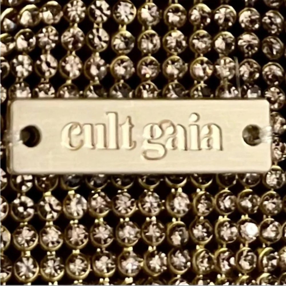 Final price drop!  CULT GAIA HERA NANO BAG IN CHAMPAGNE - Picture 11 of 12